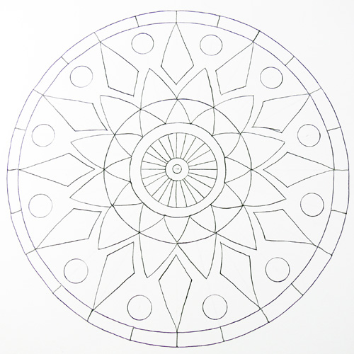 Featured image of post Drawing Mandalas Simple / Once you know how to draw mandalas, you can easily create your own mandalas to reflect your inner spirit.